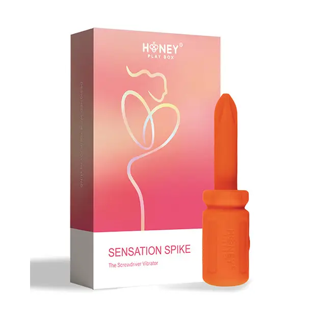 Sensation Spike the Screwdriver Vibrator - Orange