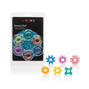 Senso 6 Pack Rings - Assorted Colors - Penis Enhancement
