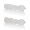 Senso Silicone Sleeves 2 Pack - Clear - Penis Enhancement