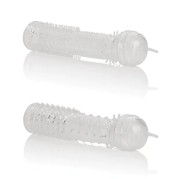 Senso Silicone Sleeves 2 Pack - Clear - Penis Enhancement