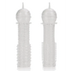 Senso Silicone Sleeves 2 Pack - Clear - Penis Enhancement