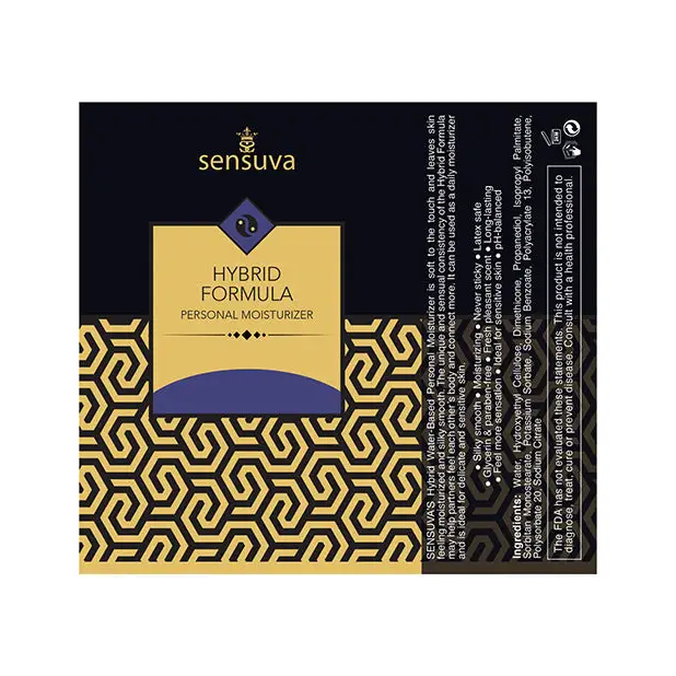 Sensuva Hybrid Personal Moisturizer, 4.23 oz Blueberry Muffin
