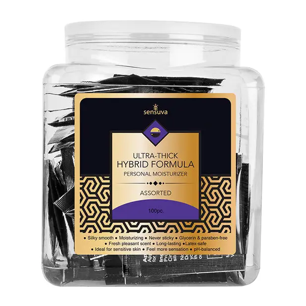 Sensuva Hybrid Personal Moisturizer Tub, Asst. Tub of 100