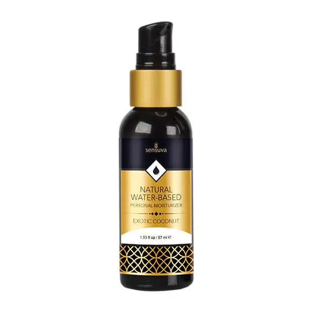 Sensuva Natural Water Based Personal Moisturizer, 1.93 oz Exotic Coconut