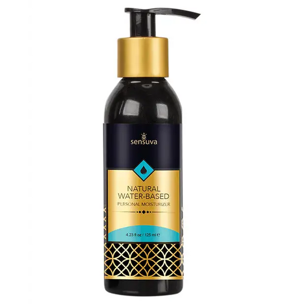 Sensuva Natural Water Based Personal Moisturizer - 4.23 oz Unscented - Lubricants