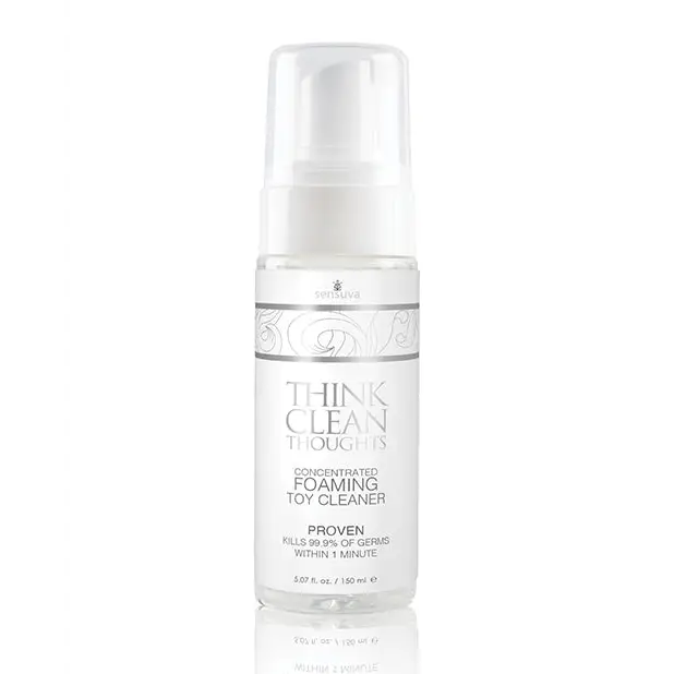 Sensuva Think Clean Thoughts Foaming Toy Cleaner, 5.07 oz