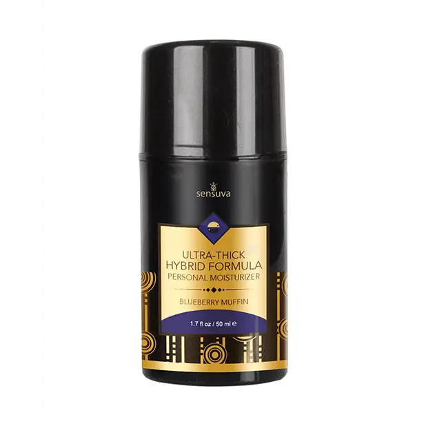 Sensuva Ultra Thick Hybrid Personal Moisturizer, 1.7 oz Blueberry Muffin
