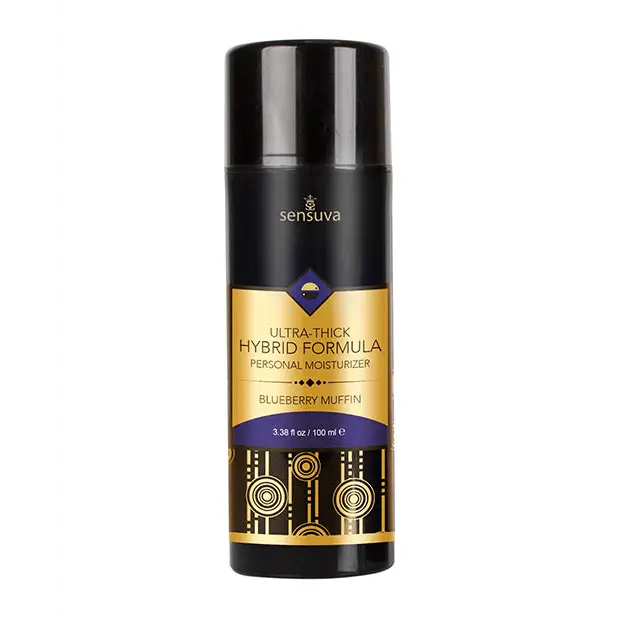 Sensuva Ultra Thick Hybrid Personal Moisturizer, 3.38 oz Blueberry Muffin
