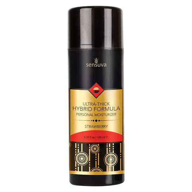 Sensuva Ultra Thick Hybrid Personal Moisturizer, 3.38 oz Strawberry