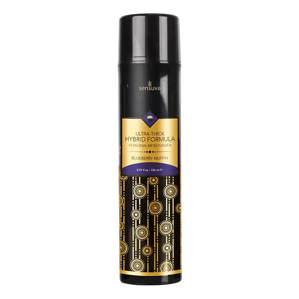 Sensuva Ultra Thick Hybrid Personal Moisturizer, 5.07 oz Blueberry Muffin