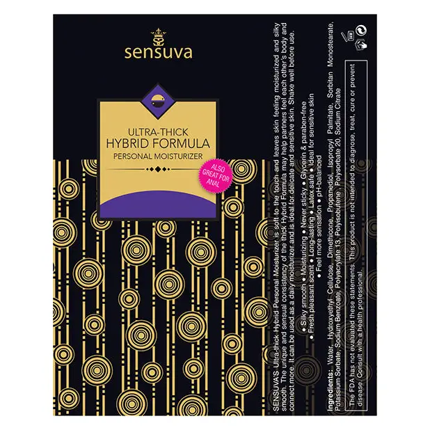 Sensuva Ultra Thick Personal Moisturizer, 1.7 oz Unscented