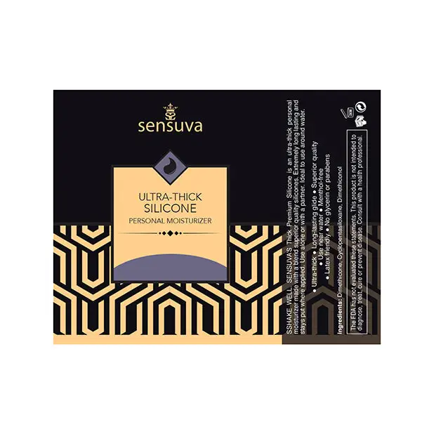 Sensuva Ultra Thick Silicone Personal Moisturizer - 1.7 oz - Lubricants
