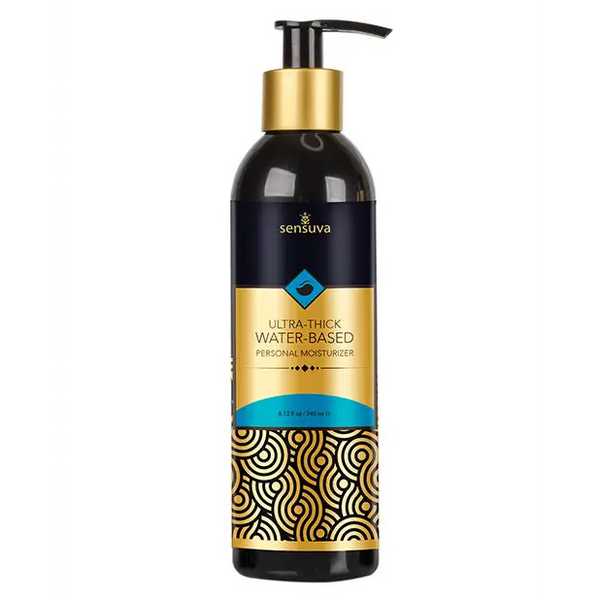 Sensuva Ultra Thick Water Based Personal Moisturizer - 8.12 oz Unscented - Lubricants