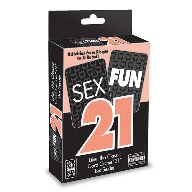 Sex Fun 21 Card Game