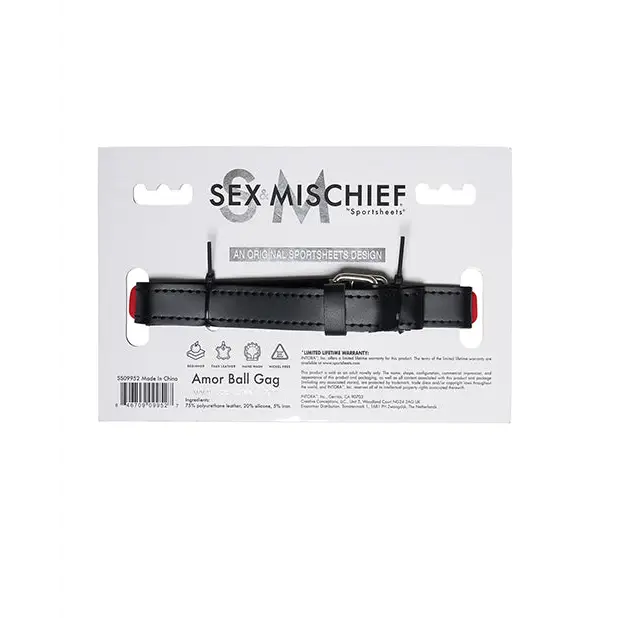 Sex & Mischief Amor Ball Gag - Bondage Blindfolds & Restraints