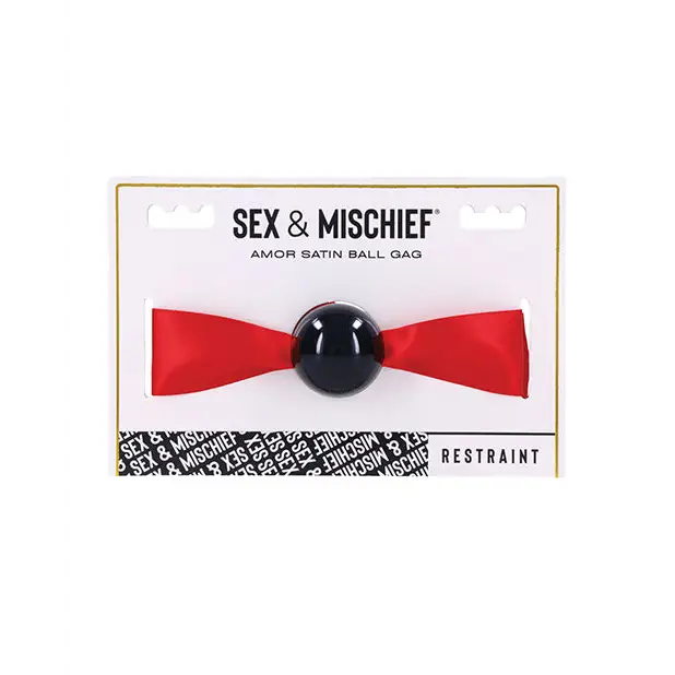 Sex & Mischief Amor Satin Ball Gag