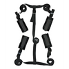 Sex & Mischief Bed Bondage Restraint Kit - Bondage Blindfolds & Restraints