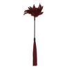 Sex & Mischief Enchanted Feather Tickler - Burgundy - Bondage Blindfolds & Restraints