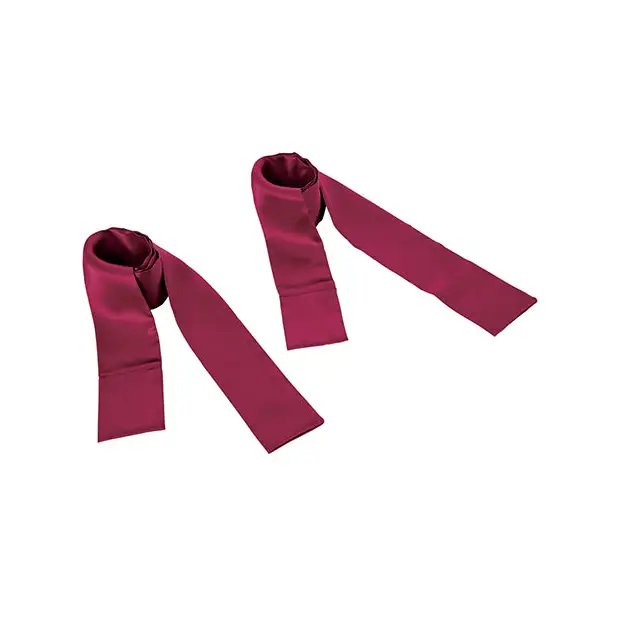 Sex & Mischief Enchanted Sash Restraints, Burgundy