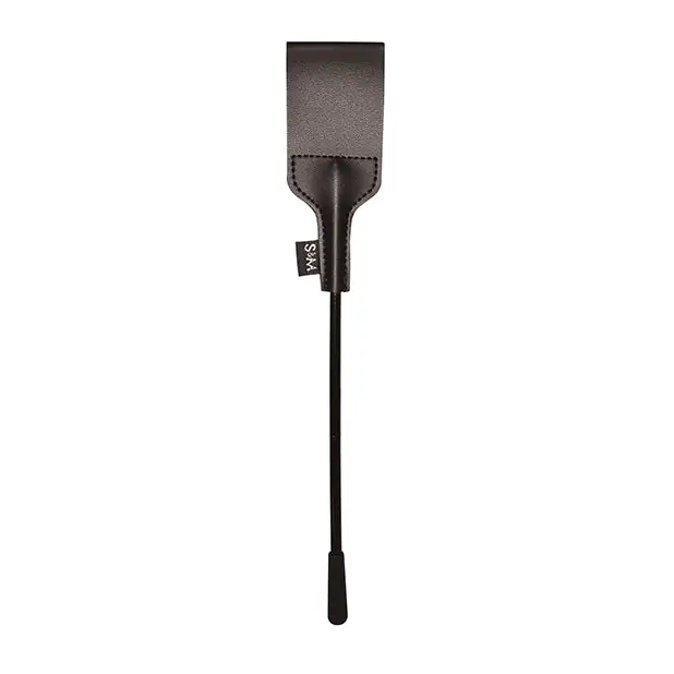 Sex & Mischief Riding Crop - Black - Bondage Blindfolds & Restraints