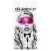 Sex & Mischief Satin Blindfold - Hot Pink - Bondage Blindfolds & Restraints