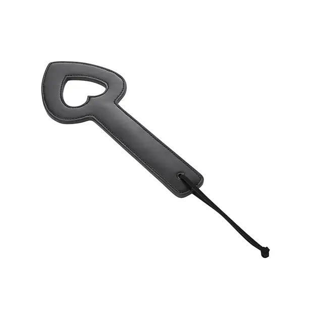 Sex & Mischief Shadow Heart Paddle, Black