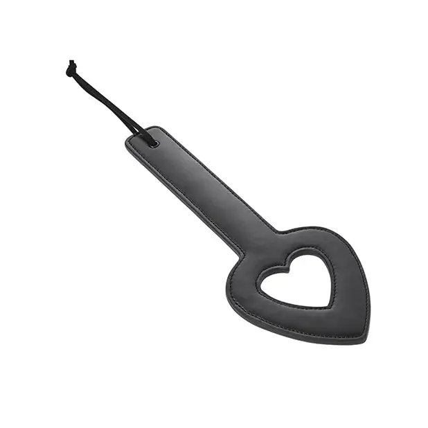 Sex & Mischief Shadow Heart Paddle, Black