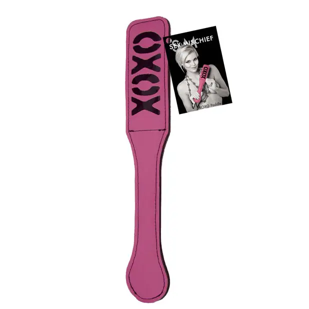 Sex & Mischief XOXO Paddle - Pink - Bondage Blindfolds & Restraints