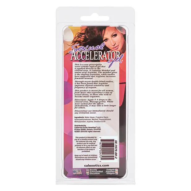 Sexual Accelerator Gel -.5 oz - Sexual Enhancers