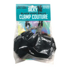 Sexy AF Nipple Clamps, Black Puff Ball