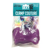 Sexy AF Nipple Clamps, Purple Puff Ball