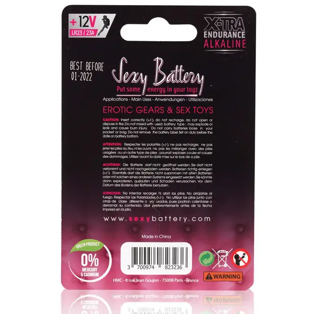 Sexy Battery LR23 - Box of 10 - Batteries
