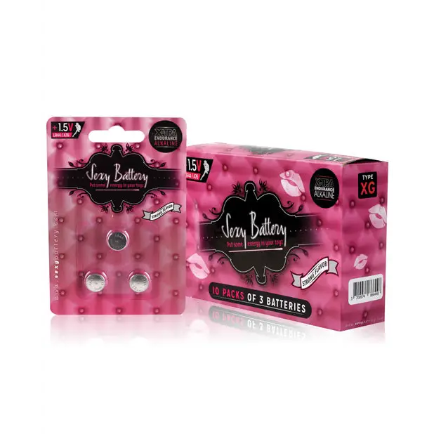 Sexy Battery LR44 - Box of 10 Three Packs - Batteries