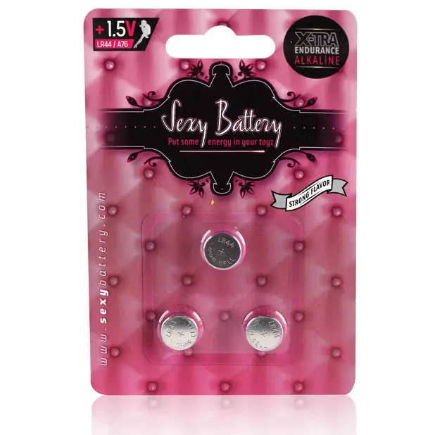 Sexy Battery LR44 - Box of 10 Three Packs - Batteries