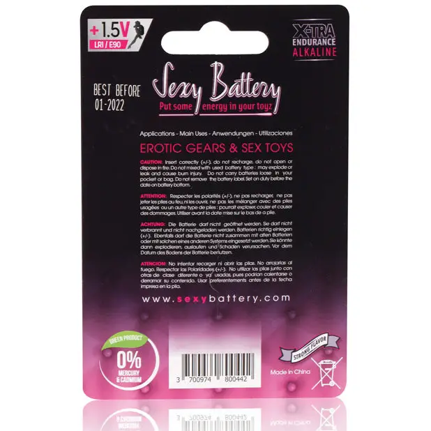 Sexy Battery N LR1 - Box of 10 - Batteries