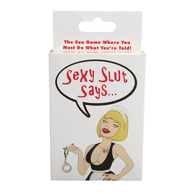 Sexy Slut Says Card Game