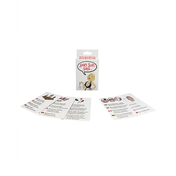 Sexy Slut Says Card Game