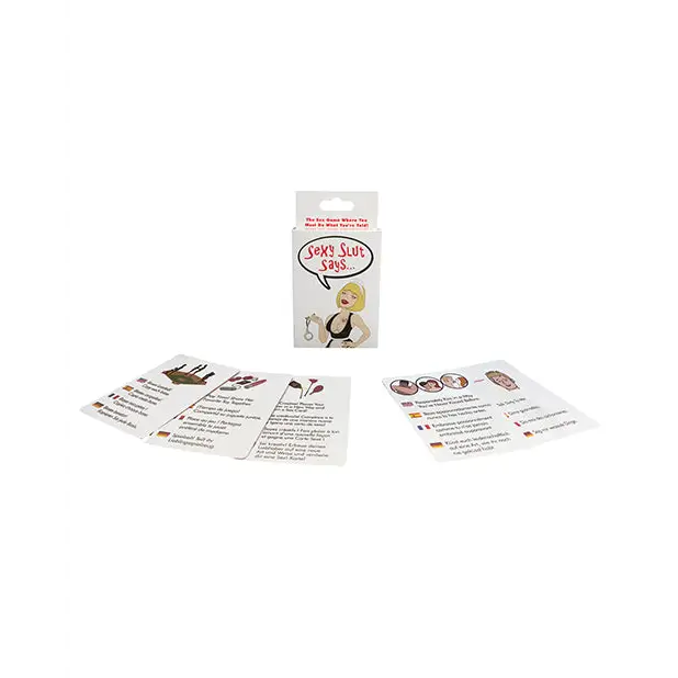 Sexy Slut Says Card Game