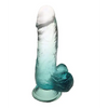 Shades Jelly TPR Gradient Dong Small, Emerald