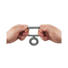 Shaft Double C-Ring - Large Gray - Penis Enhancement