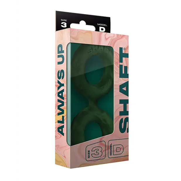 Shaft Double C-Ring - Large Green - Penis Enhancement