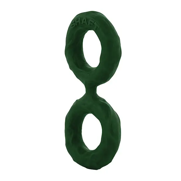 Shaft Double C-Ring - Large Green - Penis Enhancement