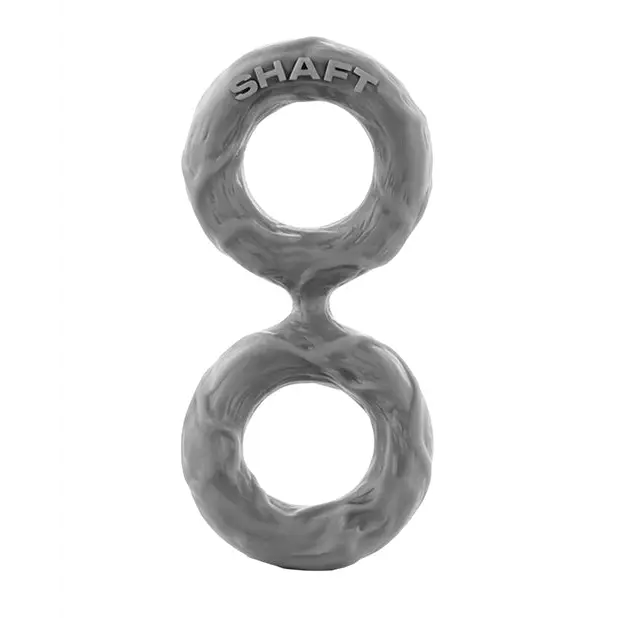 Shaft Double C-Ring - Medium Gray - Penis Enhancement