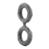 Shaft Double C-Ring - Medium Gray - Penis Enhancement