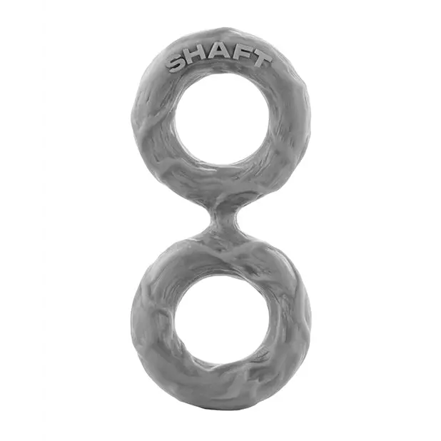 Shaft Double C-Ring - Small Gray - Penis Enhancement