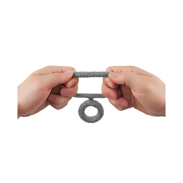 Shaft Double C-Ring - Small Gray - Penis Enhancement