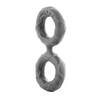 Shaft Double C-Ring - Small Gray - Penis Enhancement