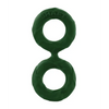 Shaft Double C-Ring - Small Green - Penis Enhancement