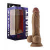Shaft Model A Flexskin Liquid Silicone 8.5’’ Dong w/Balls - Oak - Dongs & Dildos
