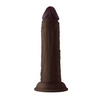Shaft Model J Flexskin Liquid Silicone 5.5’’ Dong - Mahogany - Dongs & Dildos